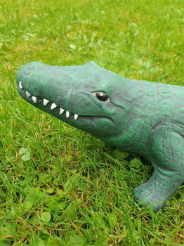 krokodil , tuinbeeld - 7