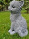 beeld van een kat / poes , beton - 4 - Thumbnail