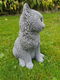 beeld van een kat / poes , beton - 7 - Thumbnail
