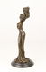 Jugendstil , kandelaar brons - 1 - Thumbnail