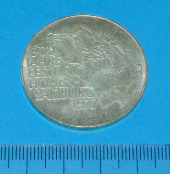 Oostenrijk - 100 schilling 1977 900 jaar Hohen Salzberg - zilver - 0