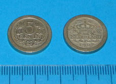 Nederland - ronde stuiver 1907