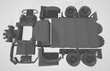 Amerikaanse Diamond T truck - 3D-print in diverse schalen - 2 - Thumbnail