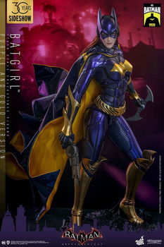 Hot Toys VGM65 Batman Arkham Knight Batgirl Purple and Gold version - 0