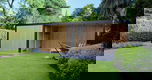 Strak tuinhuis MALUWI -Aluminium in diverse standaard maten - 1 - Thumbnail