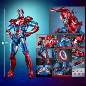 Hot Toys CMS021D68 Marvel Comics Iron Patriot Hot Toys Exclusive - 5