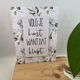 decoratie set houten standaard & quote kaart & vaasje adv 6 - 1 - Thumbnail