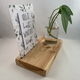 decoratie set houten standaard & quote kaart & vaasje adv 6 - 4 - Thumbnail