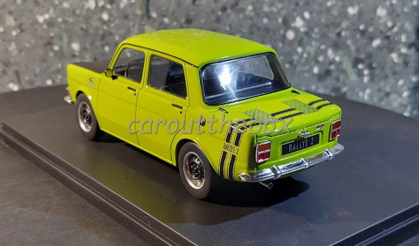 Simca 1000 Rallye 2 groen 1:24 WhiteBox WB104 - 2