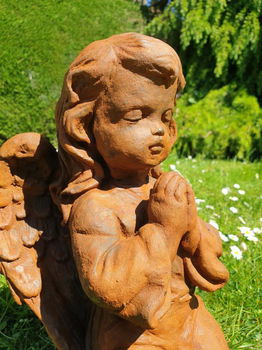 biddende engel , engel , tuinbeeld - 0