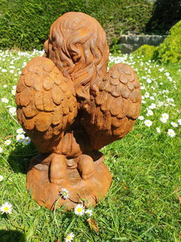 biddende engel , engel , tuinbeeld - 2