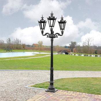 tuinlantaarn met 3 lampen , aanbieding - 0