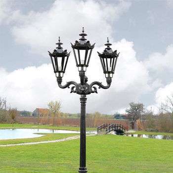 tuinlantaarn met 3 lampen , aanbieding - 1