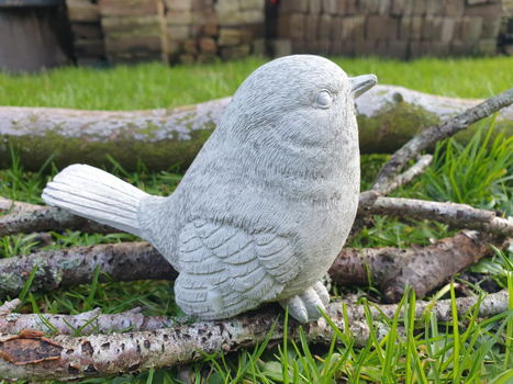 mus tuinbeeld , vogel , tuindecoratie - 0