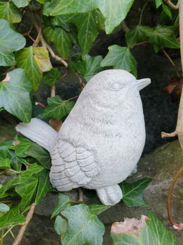 mus tuinbeeld , vogel , tuindecoratie - 2
