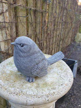 tuinbeeld mus , beton - 2