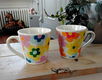 2 Vrolijke mokjes met bloemen - mokken - flower power - 0 - Thumbnail