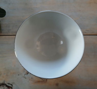 Chinees kommetje - groene en zilverkleurige accenten - 3