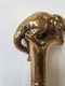 wandelstok met bronzen handgreep - 2 - Thumbnail