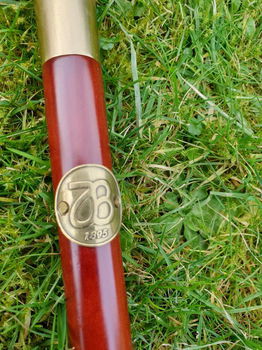 wandelstok met bronzen handgreep - 6