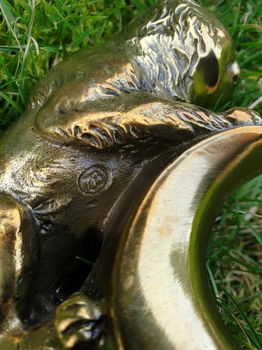 wandelstok met bronzen handgreep - 7