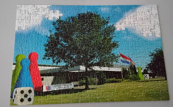 Vintage legpuzzel van MB puzzel- en spellenfabriek Ter Apel - 4