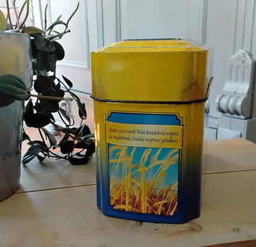 Vintage opbergblik voor Wasa knåckebröd / Wasa crackers - 3