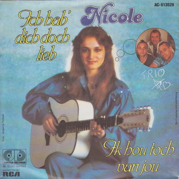 Nicole , Trio – Ik Hou Toch Van Jou / Ich Hab' Dich Doch Lieb (1983) - 0