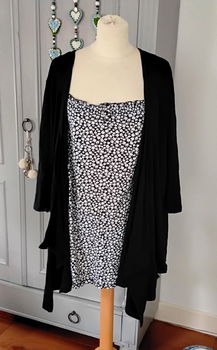 Shirt en cardigan in 1 - maat 56/58 - Sara Lindholm - nieuw - 0