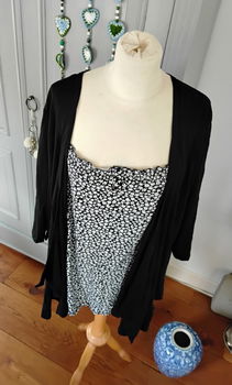 Shirt en cardigan in 1 - maat 56/58 - Sara Lindholm - nieuw - 2