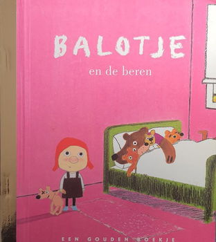 Yvonne Jagtenberg - Balotje En De Beren (Hardcover/Gebonden) Gouden Boekje Nieuw - 0