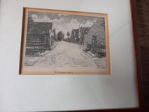 Weert - pentekening, ingelijst