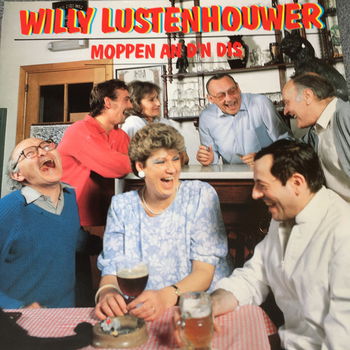 LP - Willy Lustenhouwer - Moppen an d'n dis - 0