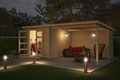 Blokhut met overkapping Manuel 600x275 Onbehandeld vuren - 0 - Thumbnail