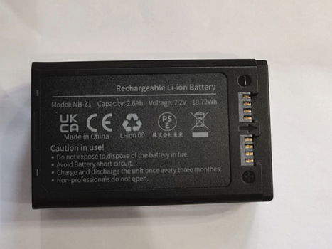 NB-Z1 Batterij voor NEEWER Z2 Z1 Z760 - 0
