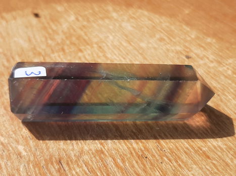 Fluoriet regenboog punt (03) - 1