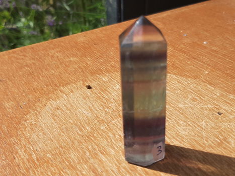 Fluoriet regenboog punt (03) - 2
