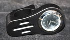 Zwart Stuur klokje, Zwart uurwerk 22mm / 25mm, per stuk - 2 - Thumbnail