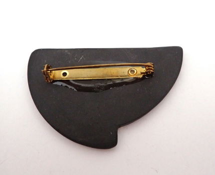 Mooie keramieken broche - 3
