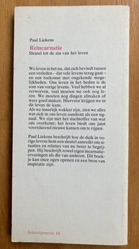 Reïncarnatie - sleutel tot de zin van het leven - P. Liekens - 1