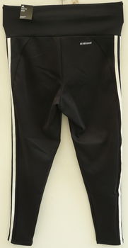 Legging / Tights, 3 Stripes High Rise 7/8 Length, Adidas GL4040, maat: Medium, Nieuw met Labels.(1) - 2