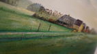 Fries landschap Boerderij Koeien Makkinga olieverf H. de Jong schilderij Akkrum - 3 - Thumbnail