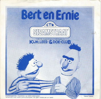 Sesamstraat – Bert En Ernie FLEXI - 0