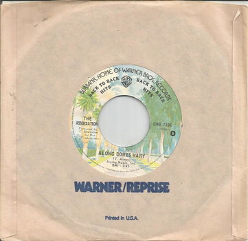 The Association – Along Comes Mary / Cherish - 0