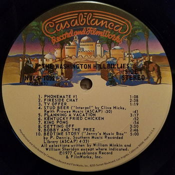 LP - The Washington Hillbillies - 1