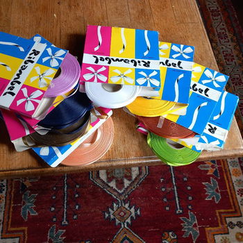 sierlint, diverse kleuren - 7 mm / 100 meter - 0