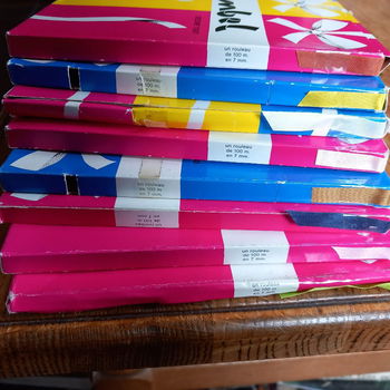 sierlint, diverse kleuren - 7 mm / 100 meter - 1