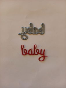 Stans / snijmal: baby