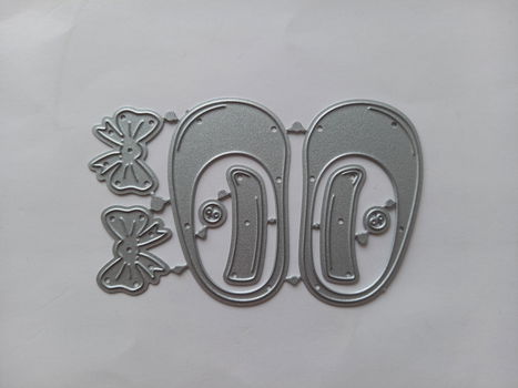 Stans / snijmal : babyschoentjes voor meisje - 0