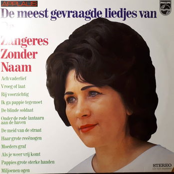 LP - Zangeres zonder naam - De meest gevraagde liedjes - 0